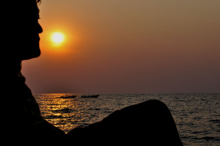 Entre Kigoma et Kalago, lac Tanganyika.