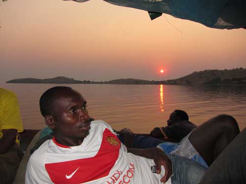 Sunset at Kelenge.