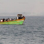 Bateau bus dans la région de Kipili.