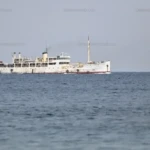 Le MV Liemba croisant au large de Maswa. 2689170741